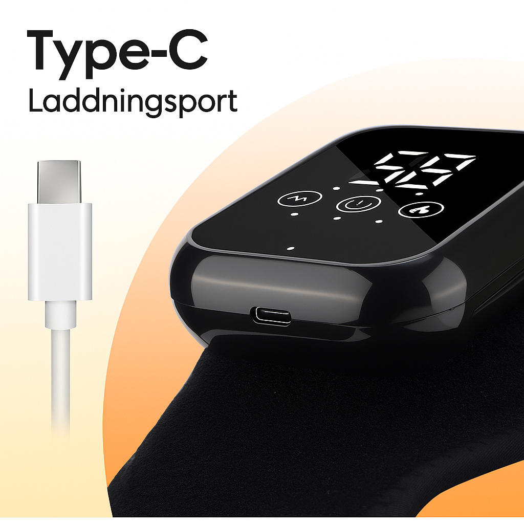 Lindra smärta och stelhet direkt!
Uppvärmd ankelmassager med värme & vibration – för snabb återhämtning och total avslappning.