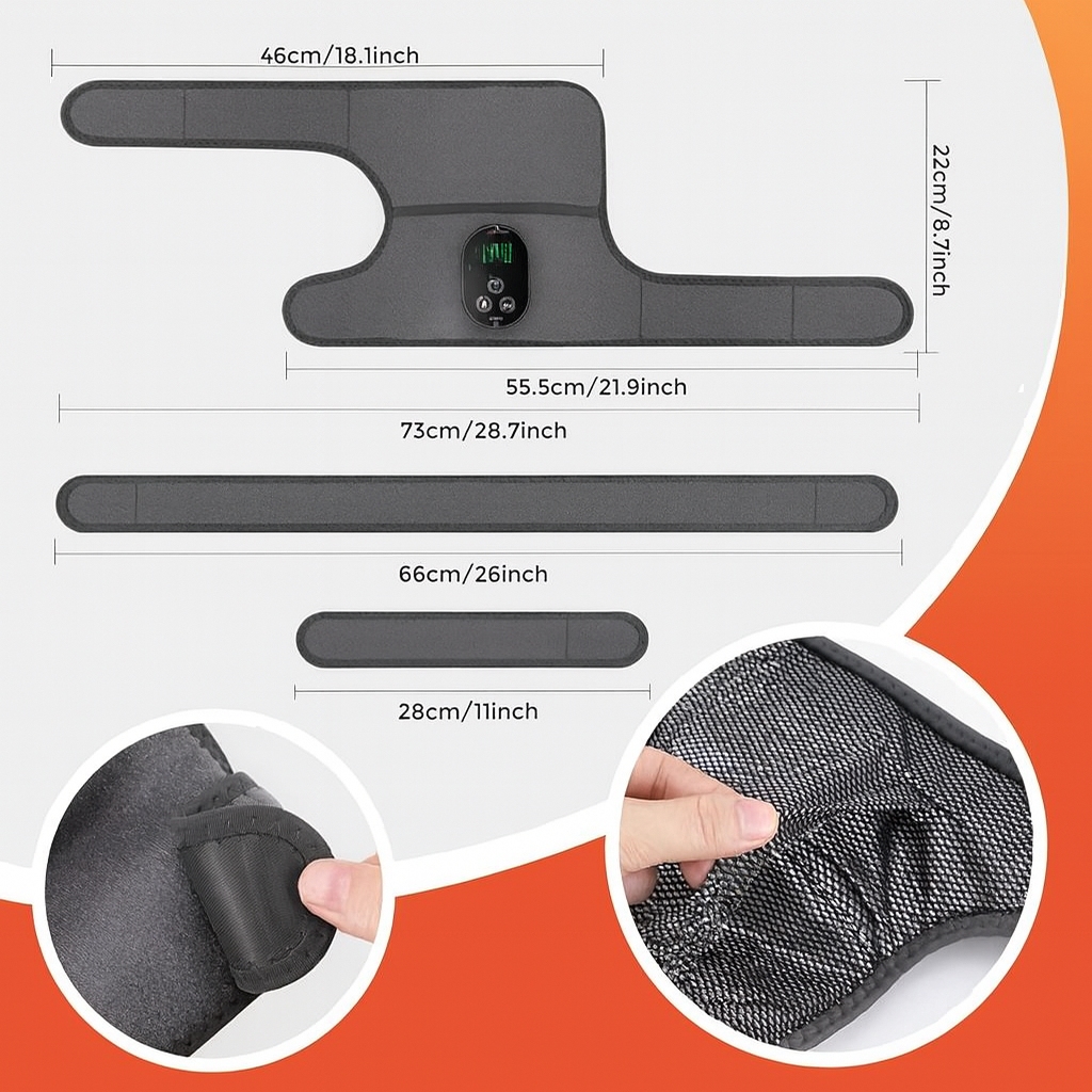 Livore™ Trådlöst Uppvärmt Knäskydd – Komfort & Avslappning