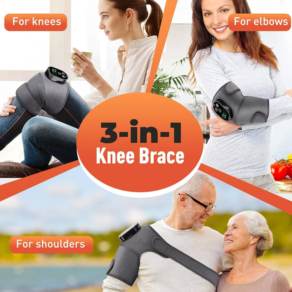 Livore™ Trådlöst Uppvärmt Knäskydd – Komfort & Avslappning