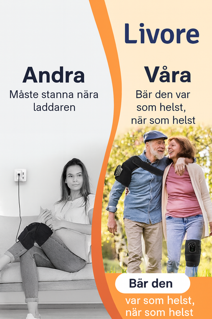 Livore™ Trådlöst Uppvärmt Knäskydd – Komfort & Avslappning
