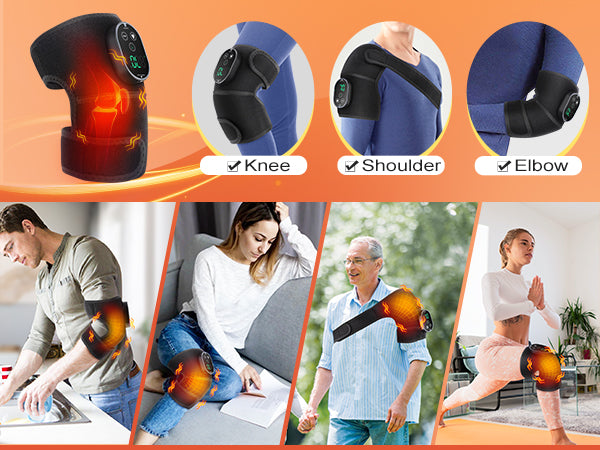 Livore™ Trådlöst Uppvärmt Knäskydd – Komfort & Avslappning